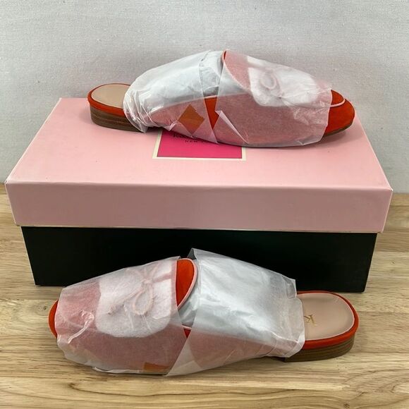 Kate Spade Devi Slide Mules- Dried Apricot- Size 5B- NIB - Picture 2 of 6